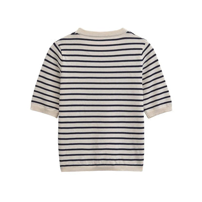Mod Stripes Crop
