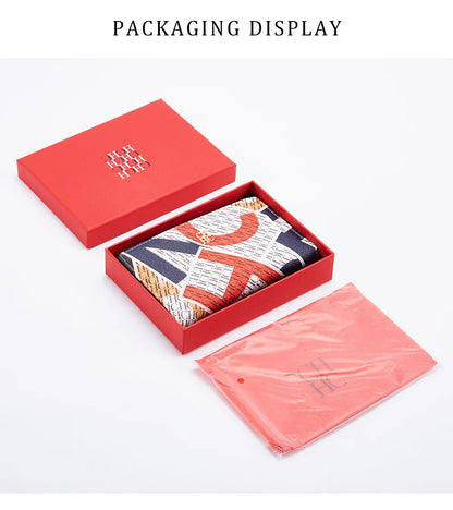 Retro Cartoon Print Long Wallet With Classic Style and Fashionably Simple Large Capacity Design