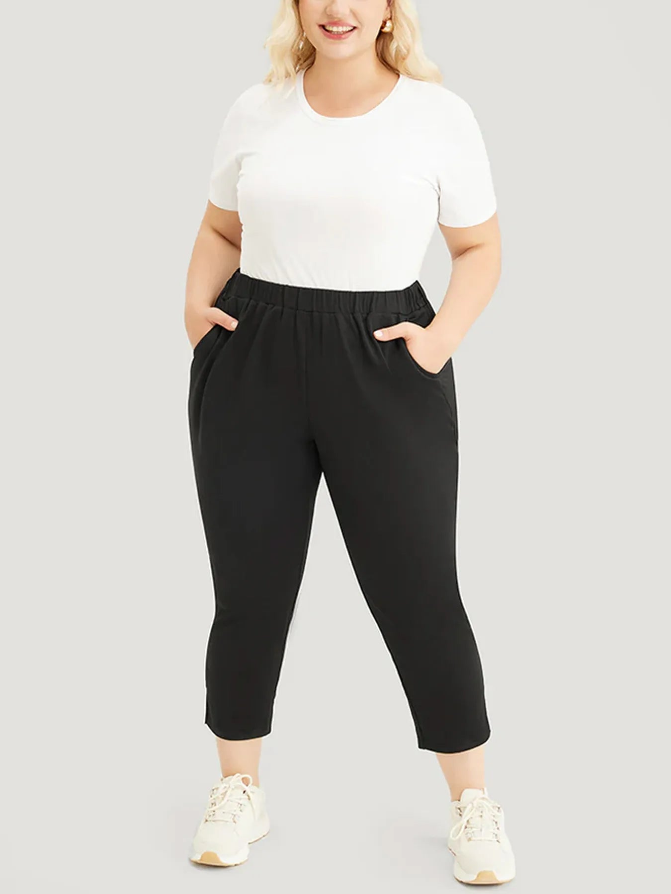 Plus Size High Sense Slim Pants