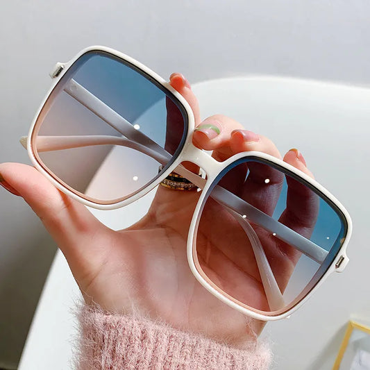 Trendy Oversized Square Sunnies UV400