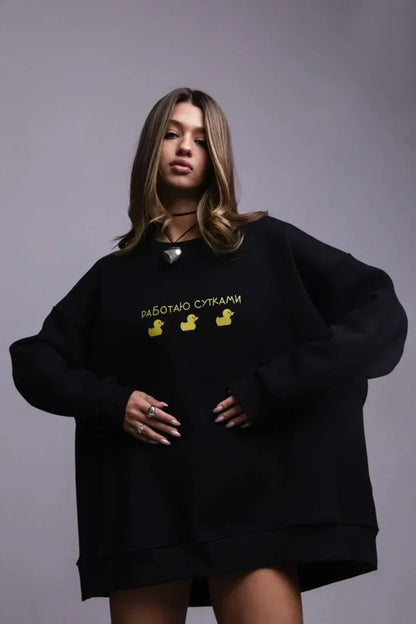 Oversized Graphic Sweatshirt For Women 2025 Fall Outfits Style