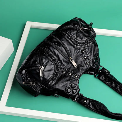 Classic Designer Crossbody Bag With Layered Storage Handbags Style