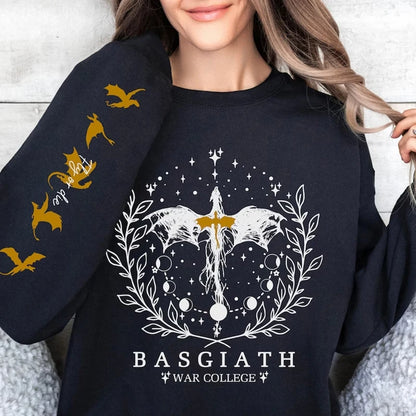 Fall Outfit Sweatshirt For Women With Riders Quadrant Fantasy Graphic Print