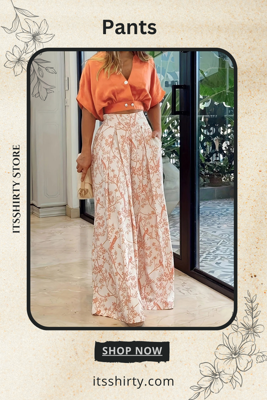 Soft Tailoring 2025 Elegant Two Piece Set with Pleated Wide Leg Palazzo Pants