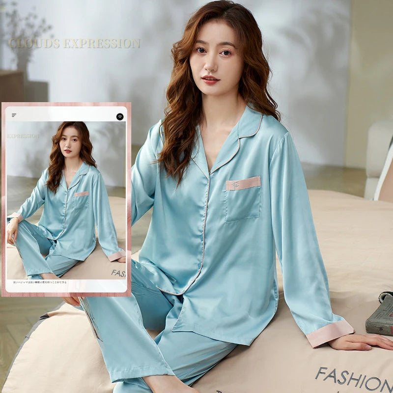 Stylish Home-Wear Pajama Ensemble for Women