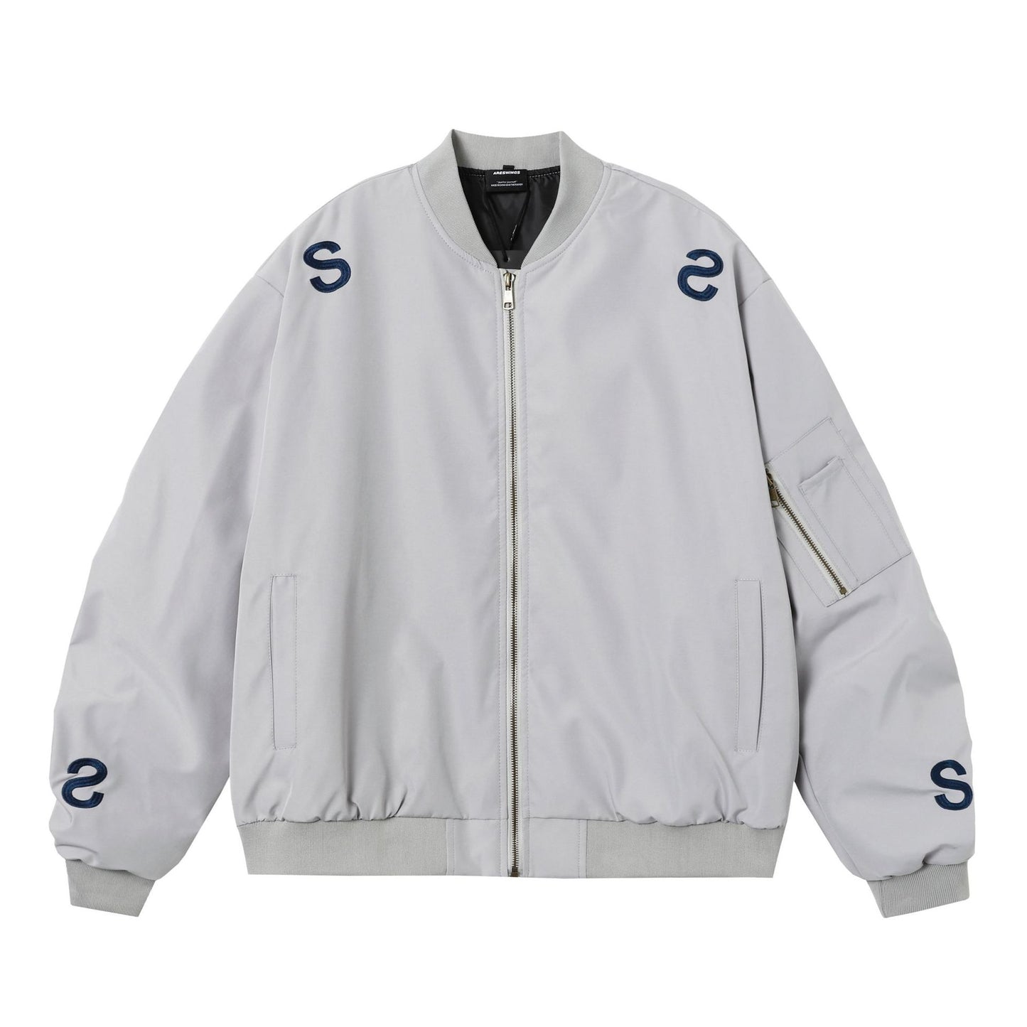 Street Sculpture Embroidered Elegance Jacket