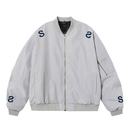 Street Sculpture Embroidered Elegance Jacket