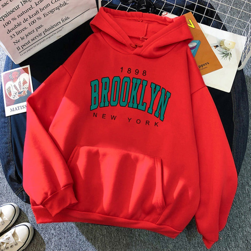 Brooklyn Heritage Cozy Printed Hoodie