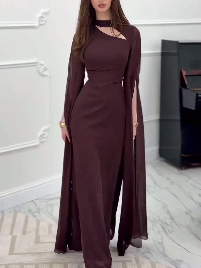Quiet Luxury: Premium Cushion Knit Long Sleeve Dress