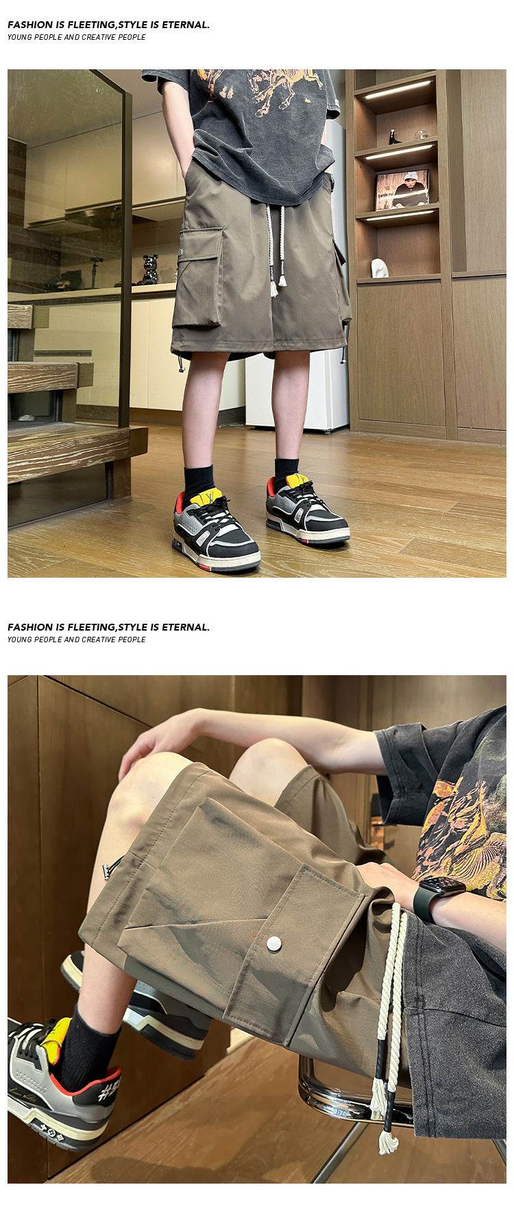 Y2k Vibes Baggy Jean Shorts