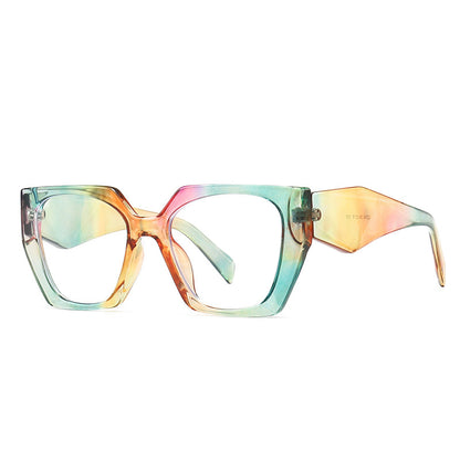 New Gradient Rectangle Eyewear For Womens Fashion