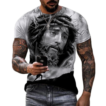 Summer Minimalist: Fashion Printed T-Shirt