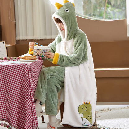 Warm Velvet Pajama Set For Chilly Nights