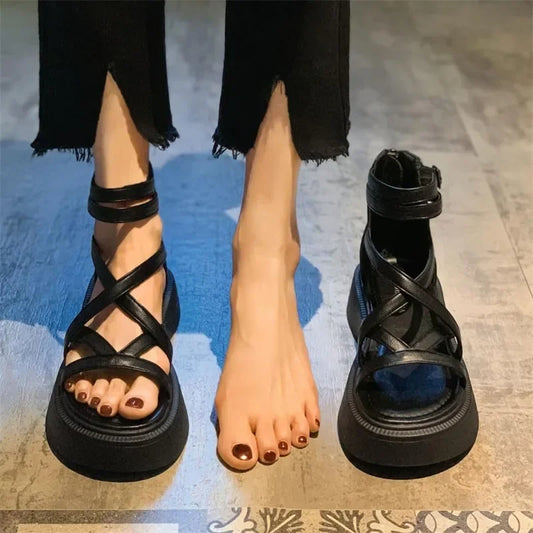 Chic Cutout Comfort Sandals