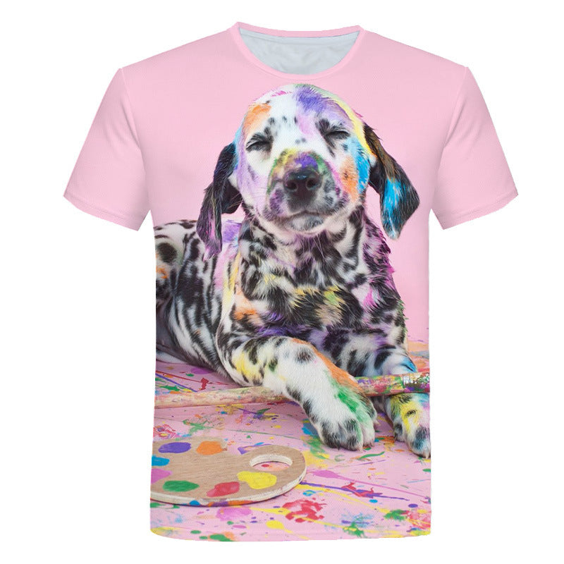 Cartoon Print Oversized T Shirt For Women