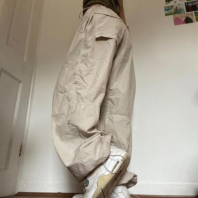 Casual Drawstring Cargo Joggers Pant - itsshirty