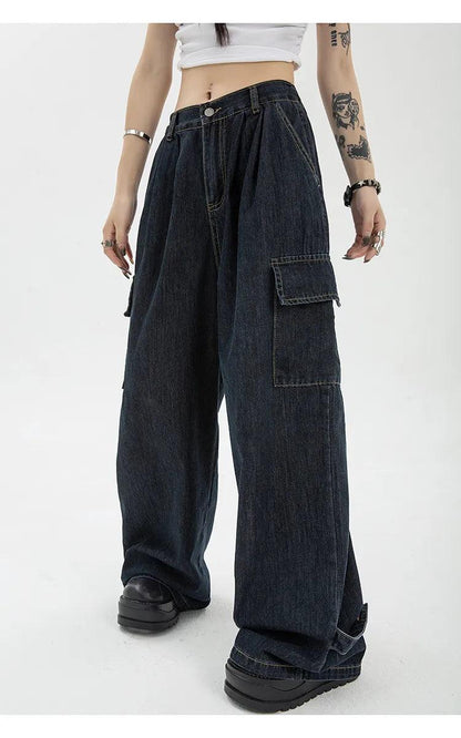 Casual Streetwear Denim Pants for Fall - itsshirty