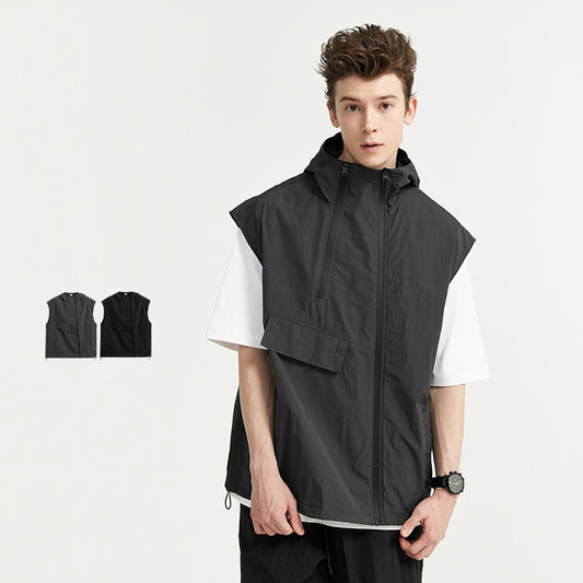 Casual Cool Cotton Zipper Vest