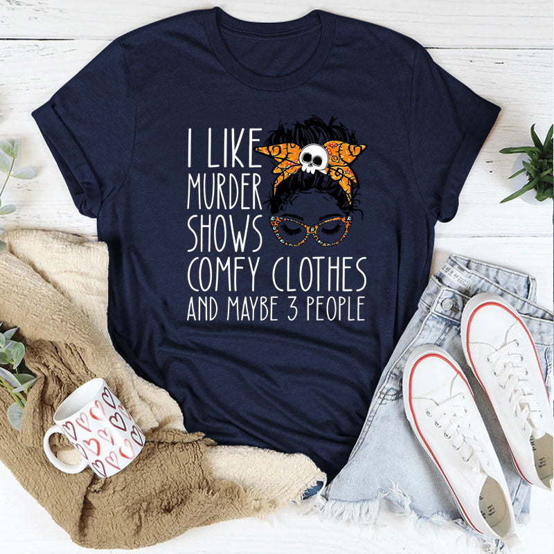 Crochet Because Murder Is Wrong T Shirt For Women