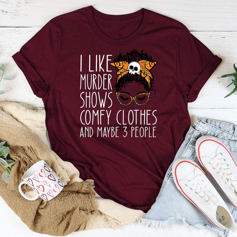 Crochet Because Murder Is Wrong T Shirt For Women