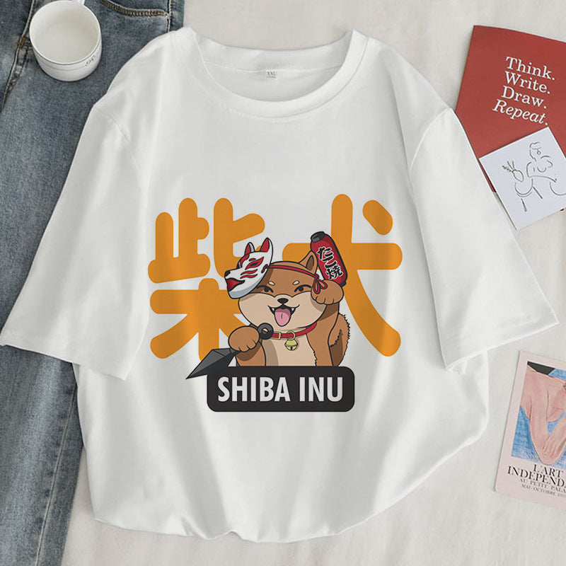 Harajuku Pop: Cartoon Graphic T-Shirt
