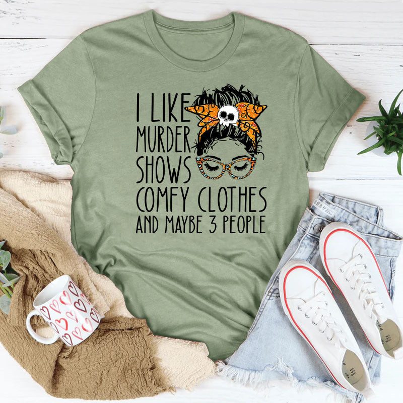 Crochet Because Murder Is Wrong T Shirt For Women