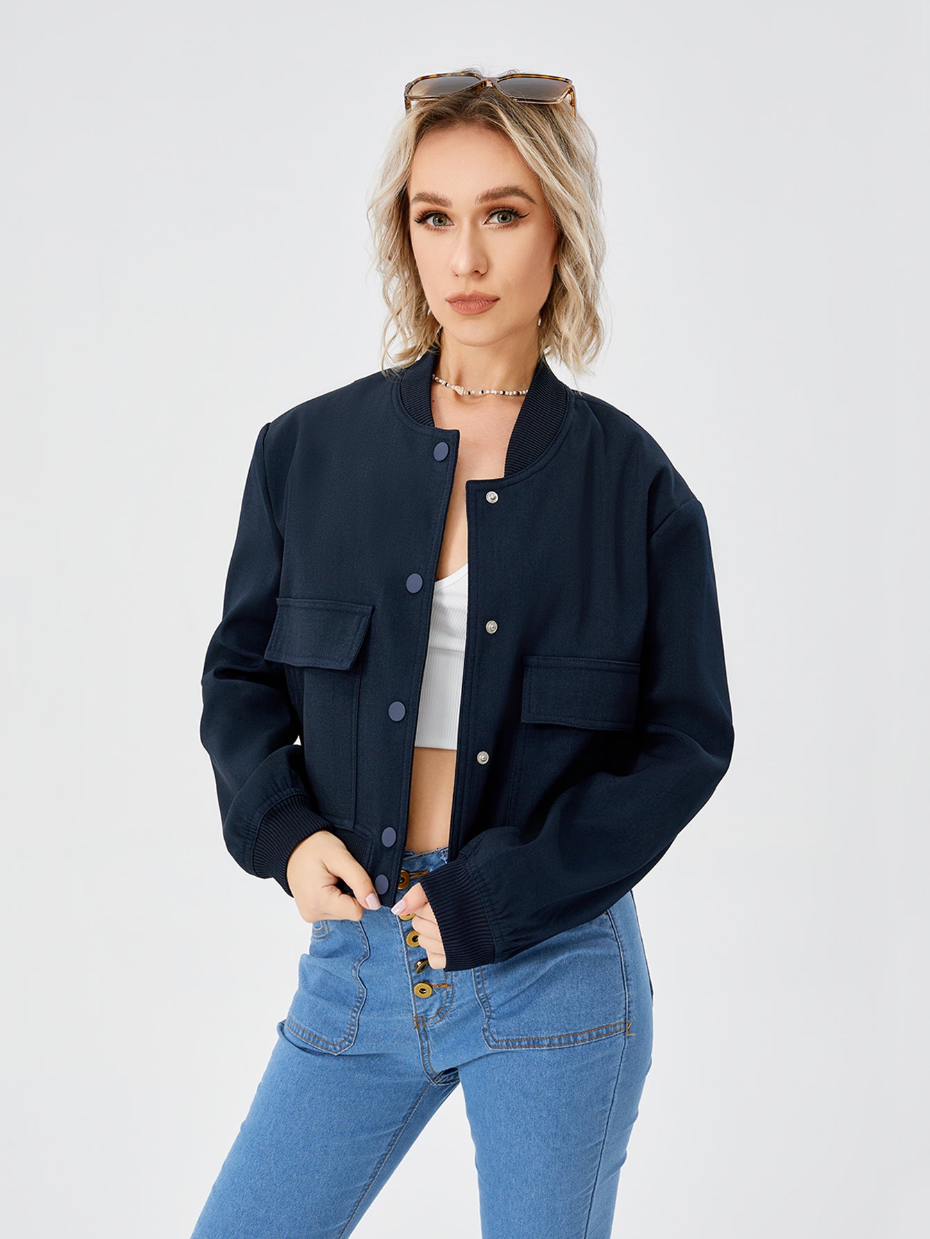 Avenue Statement: Streetwise Oversized Varsity Jacket
