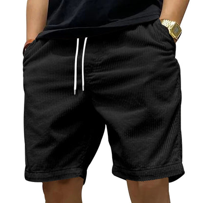 Casual Corduroy Cargo Shorts