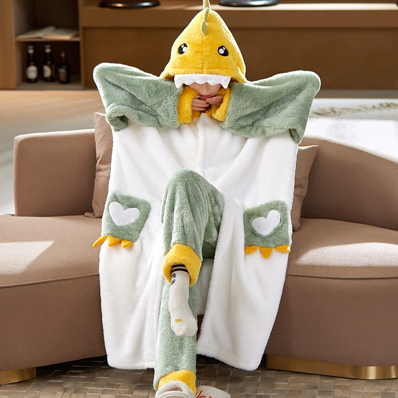 Warm Velvet Pajama Set For Chilly Nights