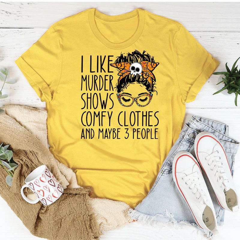Crochet Because Murder Is Wrong T Shirt For Women
