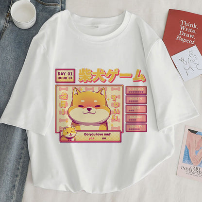 Harajuku Pop: Cartoon Graphic T-Shirt