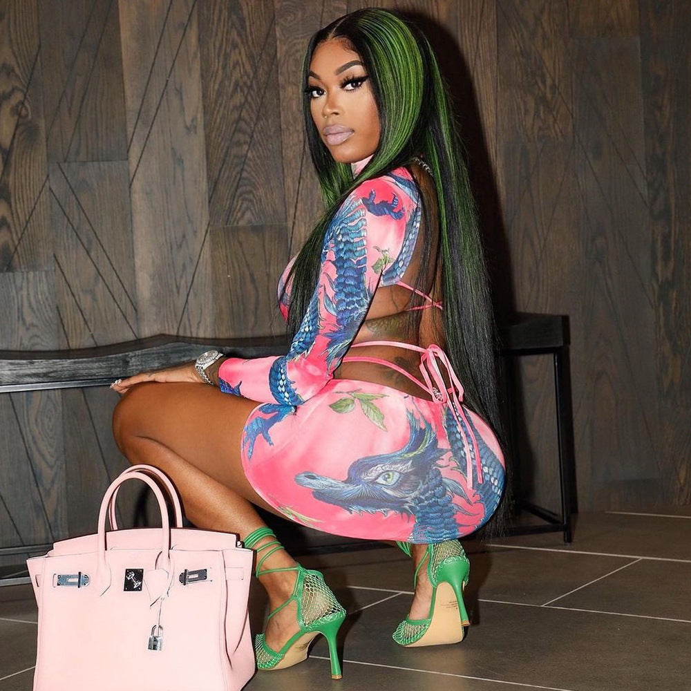 Two Piece Outfit With Mini Skirt And Ruffle Top For Summer Outfits Casual