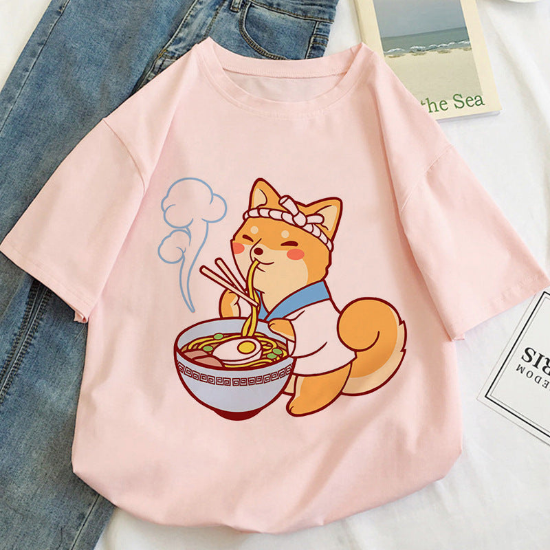 Harajuku Pop: Cartoon Graphic T-Shirt