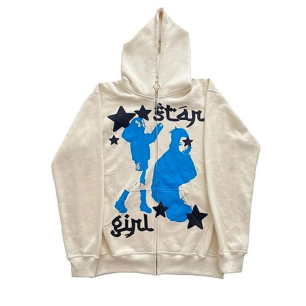 Women Hip Hop Hooded Sweatshirt
