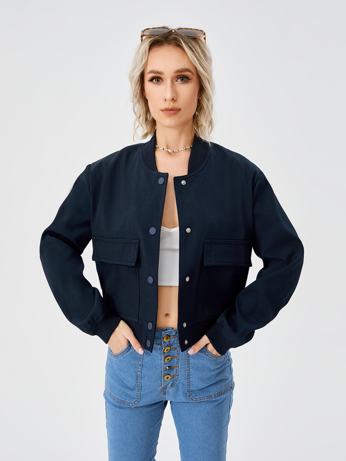 Avenue Statement: Streetwise Oversized Varsity Jacket