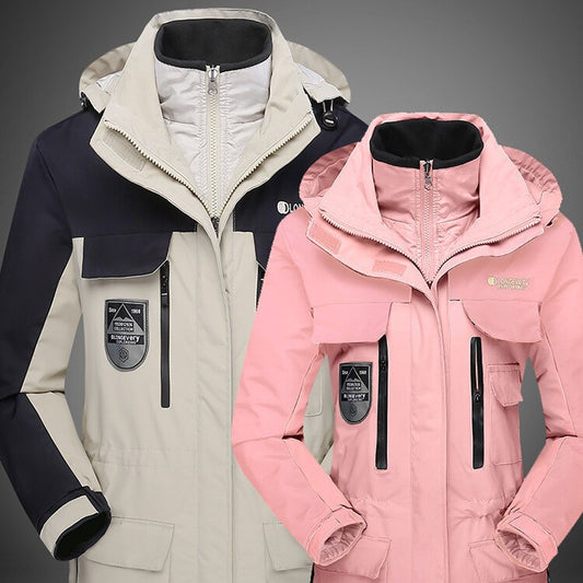 Luminous Edge: Vapor Vinyl Jacket