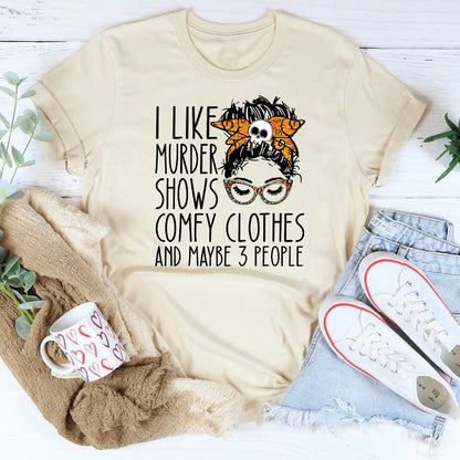 Crochet Because Murder Is Wrong T Shirt For Women