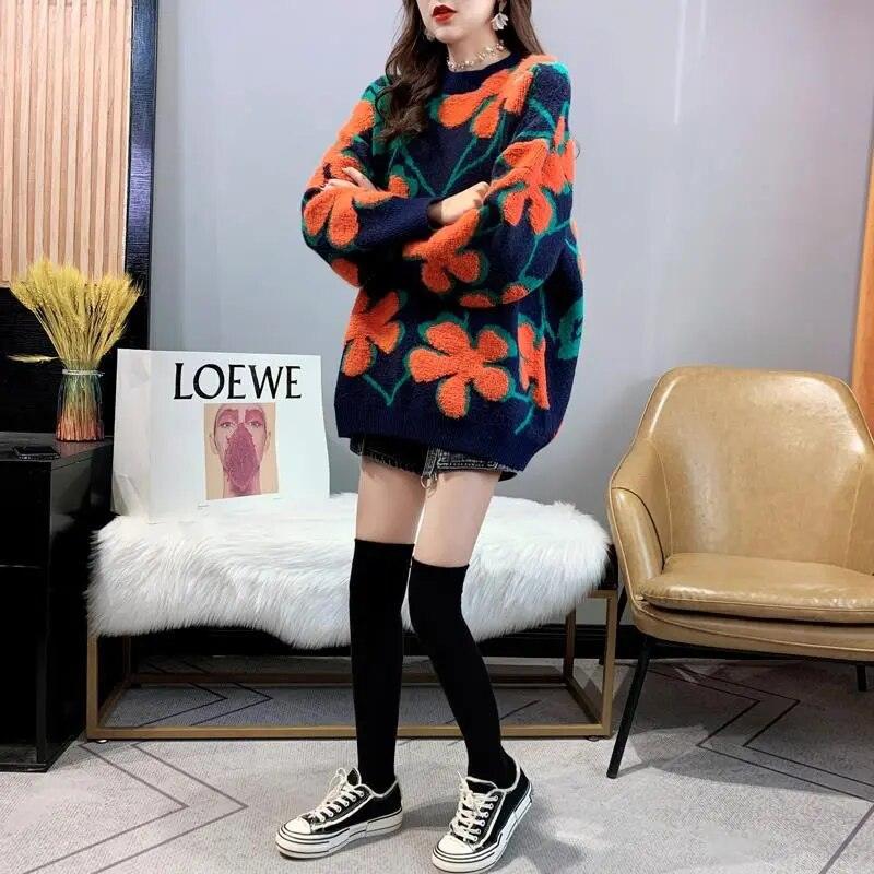 Floral Charm Autumn Pullover - itsshirty