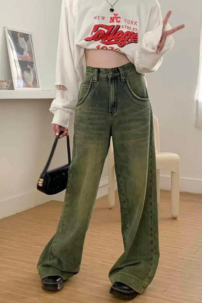 Harajuku Fashion Icon Women's High Waist Streetwear Pants - itsshirty