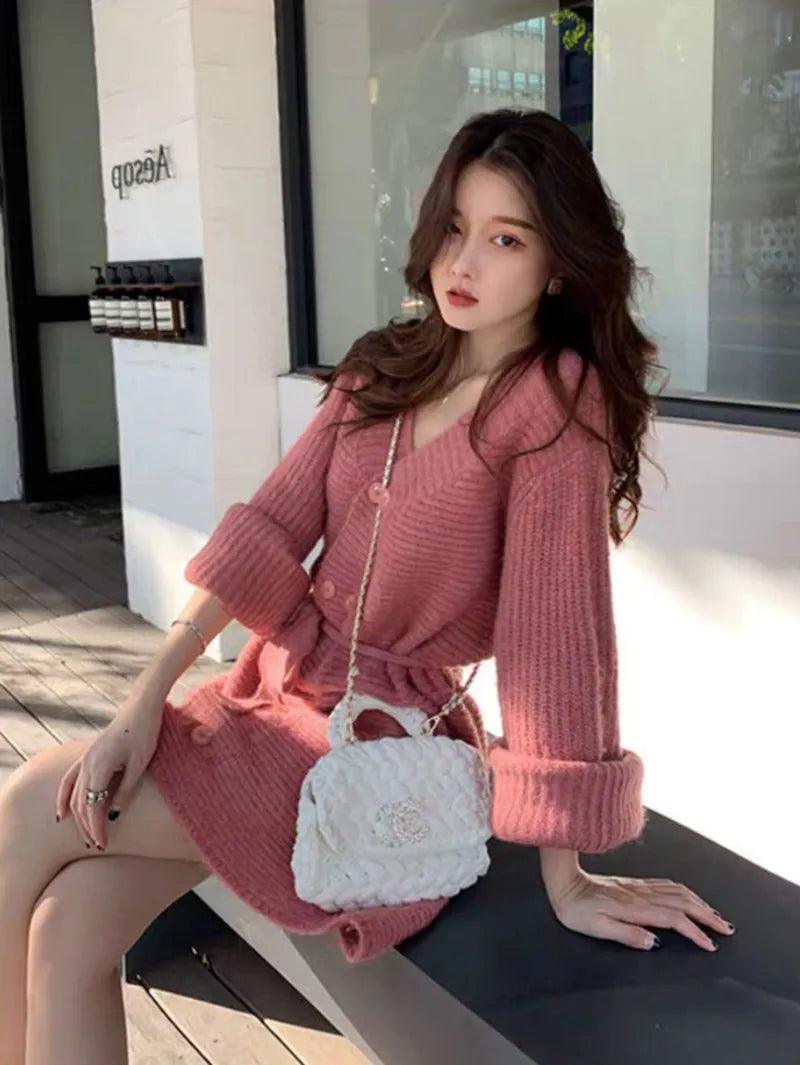 Knitted Dress for All Sizes - itsshirty