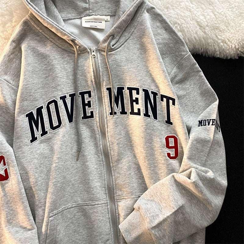 Letter Print Casual Hooded Sweatshirts