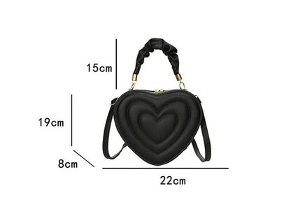 Love in a Bag Heart Purse - itsshirty