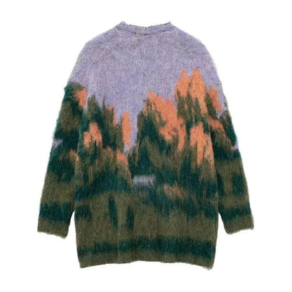 Nature Palette Tie-Dye Cardigan - itsshirty