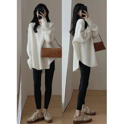 Relaxed and Warm Knit Sweater - itsshirty