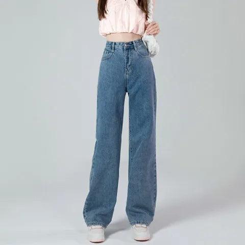 Retro Reverie High-Waisted Y2K Denim - itsshirty