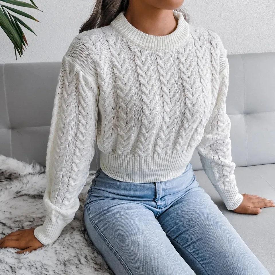 Snowflake Dreams Knit Sweater - itsshirty