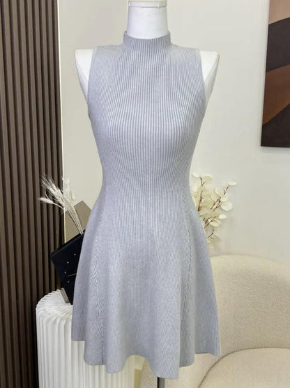 Sweet and Slim Knit Mini Dress - itsshirty
