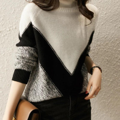 Turtleneck Warmth Delight Sweater - itsshirty