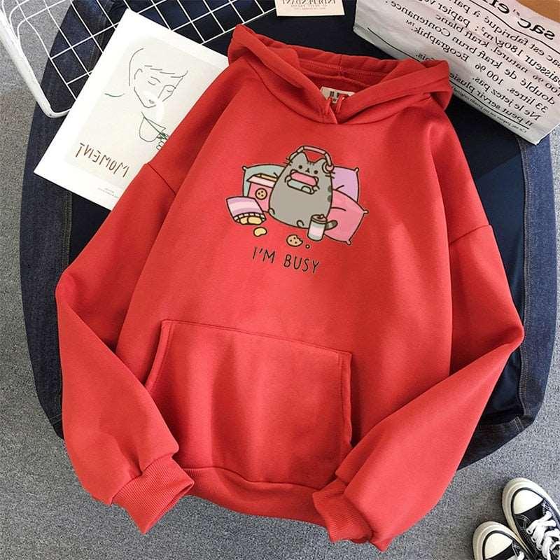 Women Cat Hoodie Fashion