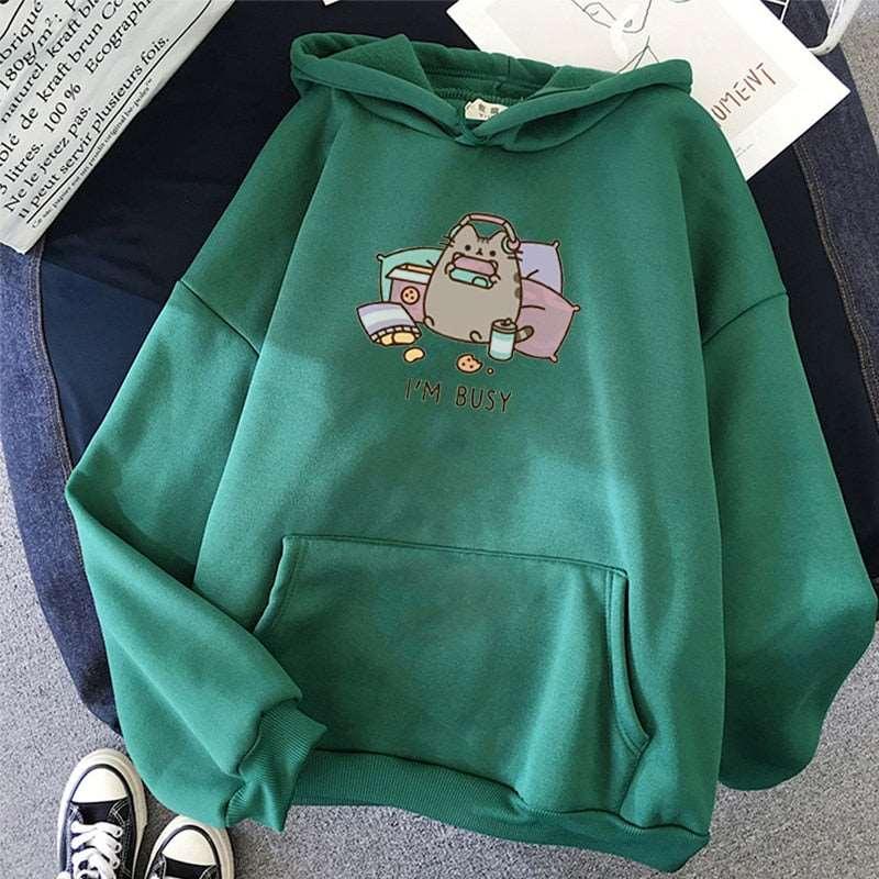 Women Cat Hoodie Fashion